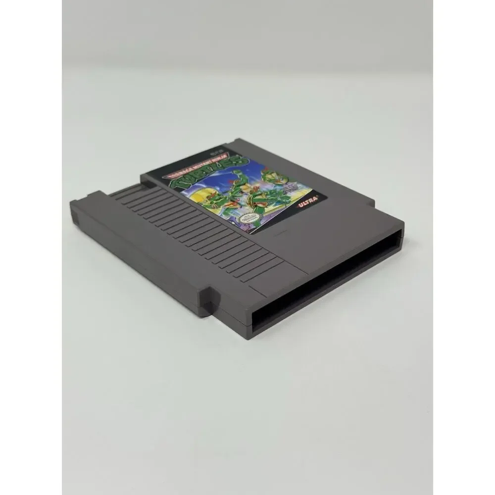 Teenage Mutant Ninja Turtles NES Cartridge With Manual Tested Authentic